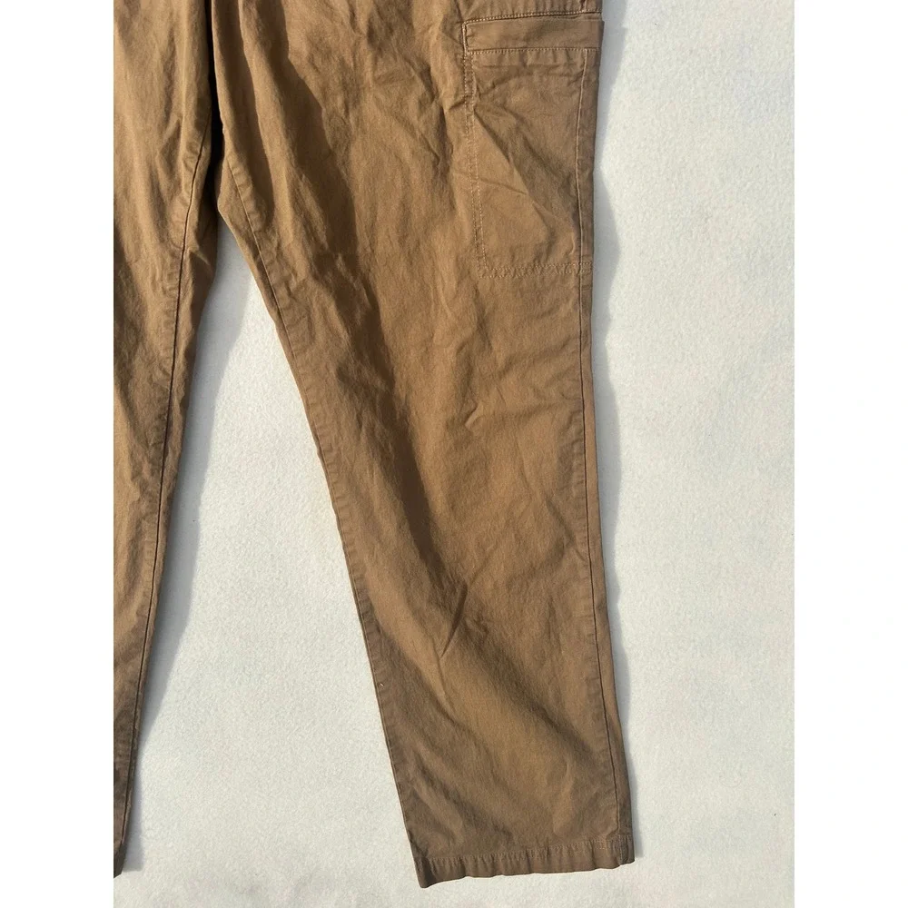 Columbia Mens Hiking Pants Brown Utility Cargo Straight‎ Leg Outdoor 38x28